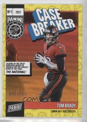 2021 Panini National Convention Case Breaker /199 Tom Brady #CB1 - Image 1 of 2