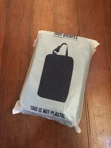 Borsa toilette da viaggio impermeabile Gravel Explorer SLIM kit doppio TB01-BLK NUOVA sigillata - Foto 1 di 9