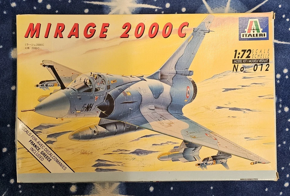 Dassault Mirage 2000 C Italeri 1/72 Francia Guerra Golfo Afghanistan Iraq - Immagine 1 di 1