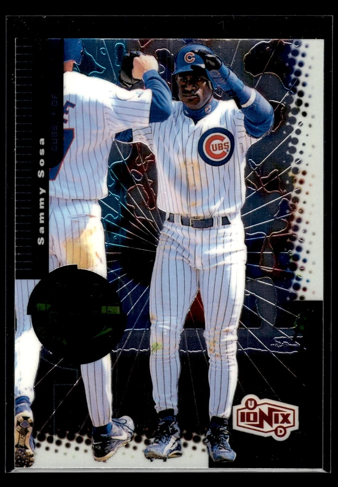 Sammy Sosa 1999 UD Ionix #15 Chicago Cubs - Image 1 of 1