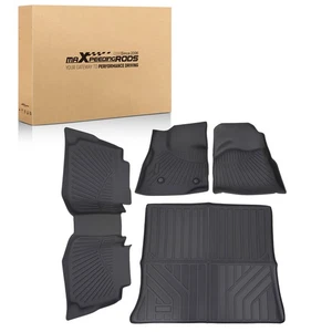 Carpet Floor Mats Liner for Chevrolet Equinox GMC Terrain 2010-2017 TPE Rubber - Picture 1 of 11
