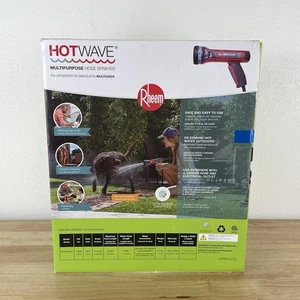 Rheem HotWave Multipurpose Heated Hose Nozzle Sprayer Red BRAND NEW IN BOX!!! - Picture 1 of 13