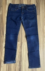 Pantalones de mezclilla elásticos ajustados American Eagle para dama talla 8 cortos - Imagen 1 de 5