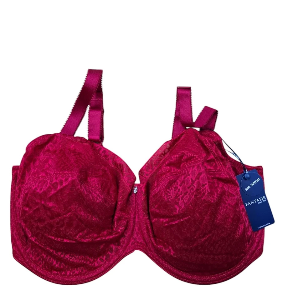 Sujetador de copa completa con aros Fantasie RASPBERRY Envisage, EE. UU. 32H, UK 32FF Foto 1 de 1