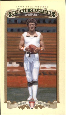 2012 Upper Deck Goodwin Champions Mini #19 Dan Marino  - Image 1 of 2