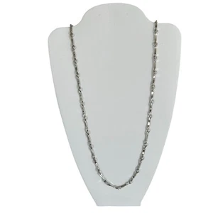 Collana Vintage Sarah Coventry COV Tono Argento 14" Gioielli Moda - Foto 1 di 4