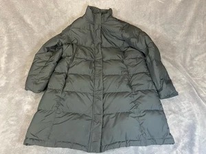 Chaqueta LL Bean Mujer 1X Parka Plumón de Ganso Larga Invierno Puffer Usada en Excelente Condición - Imagen 1 de 7
