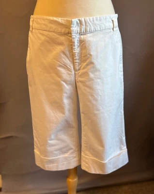 Bermudas de algodón blancas resistentes a la intemperie - talla 12 Foto 1 de 4