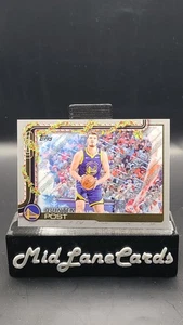 2025-26 Topps Holiday NBA Silver Glitter Quinten Post #H110 - Picture 1 of 2