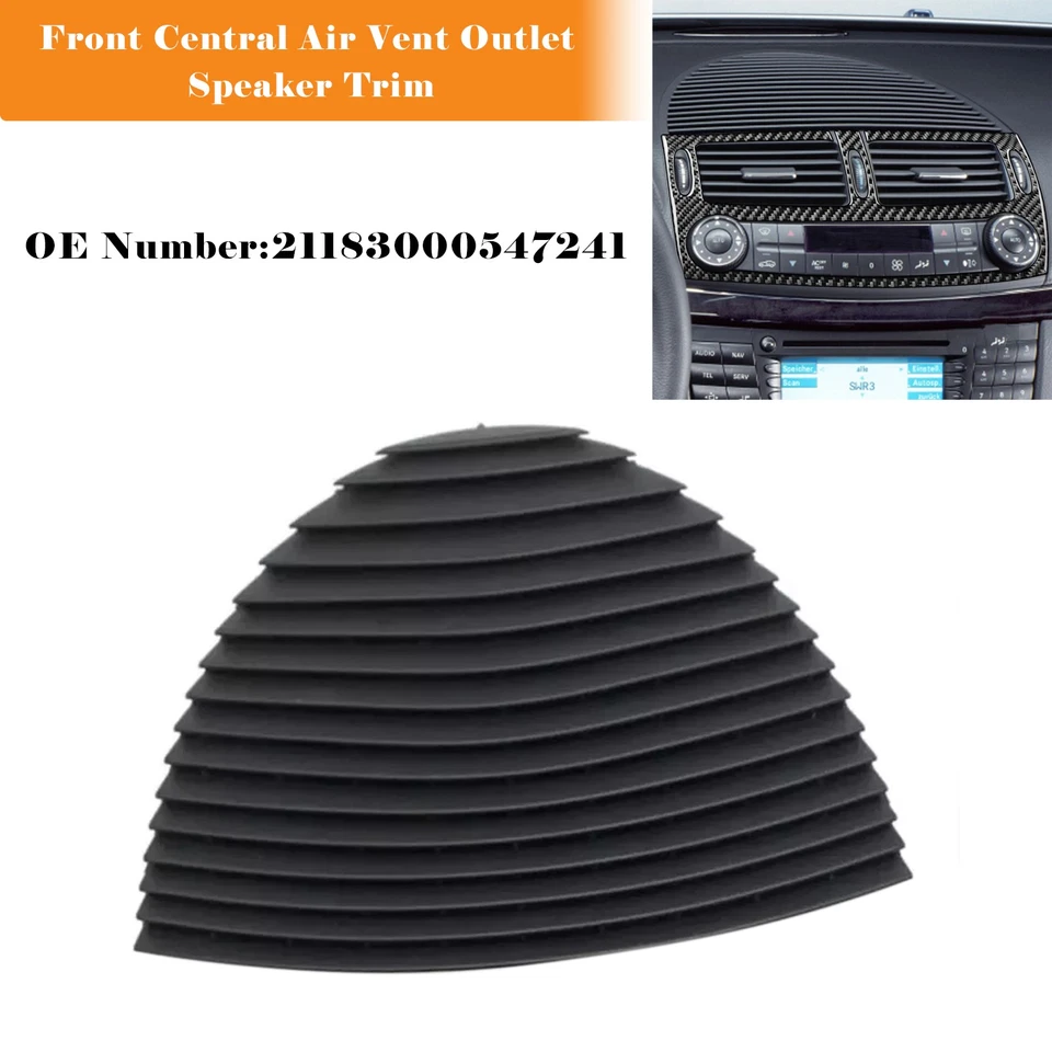 Front Central Air Vent Outlet Speaker Trim For Benz E Class W211 2003-2008 H0 - Image 1 of 4