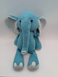Peluche Elefante Circo Blu Grigio Teal 17 Pollici Bersaglio Peluche Giocattolo - Foto 1 di 11
