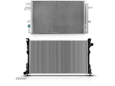 For Ford Police Interceptor Sedan Radiator and A/C Condenser Kit APR 45954DPNR Foto 1 de 2