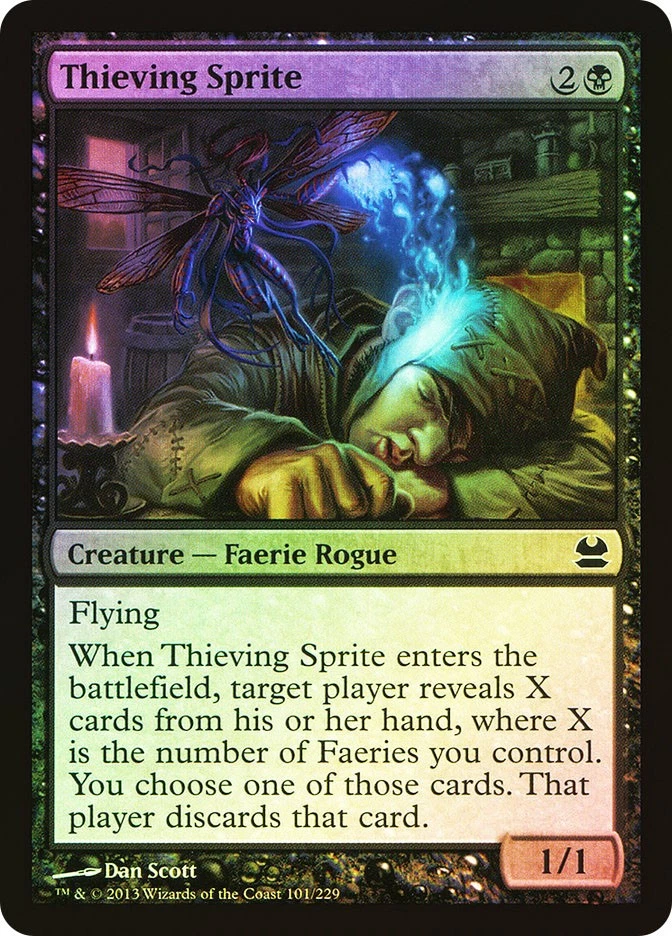 MTG FOIL Thieving Sprite  - Modern Masters #101 - Image 1 of 1