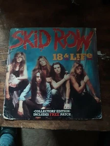  Skid Row 18 & Life 7" Vinyl 45 1989 Bon Jovi Motley Crue eighteen And - Bild 1 von 7