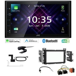 JVC Autoradio Apple CarPlay Android DAB+ für Chevrolet Cobalt 2005-2010 schwarz - Bild 1 von 8