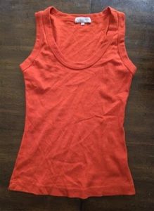 NWOT Michael Stars S Orange Tank Top 125290 - Picture 1 of 2