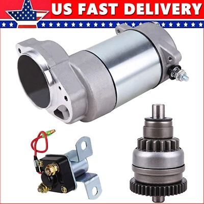 Starter for Polaris Xplorer 400/400L 300 250 4x4 1995 1996 1997-2002 with Relay - Imagem 1 de 4