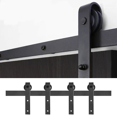 CEEDIR 366cm Schiebetürbeschlag Laufschiene für Schiebetüren Schiebetürsystem Beschlag