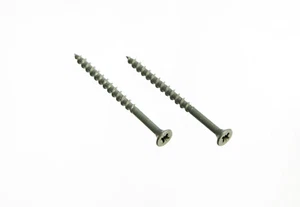 48 X Pozi Cross Head Decking Screw Rust Resistant Green 4.5 X 60mm | Onestopdiy - Picture 1 of 1