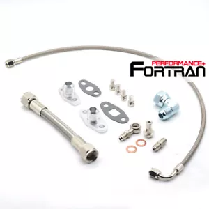Turbo Oil Feed Drain Line Kit Fit MAZDA MPS Speed Precision JB 5858 5862 BB 5858 - Picture 1 of 2