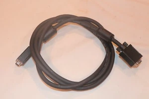 6' FOOT BLACK HEAVY DUTY VGA CABLE MONITOR - Picture 1 of 2