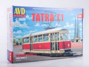 4068AVD Tatra T1 tram, model kit - Imagen 1 de 6