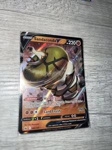 Pokémon TCG Sandaconda V Chilling Reign 089/198 Holo Ultra Rare Full Art NM - Picture 1 of 4