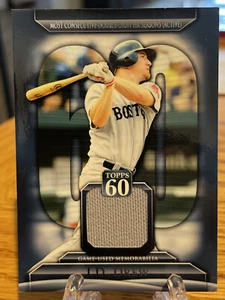 J.D. Drew 2011 Topps 60 Card w/ Game-Used Memorabilia T60R-JDD - Boston Red Sox - Picture 1 of 2