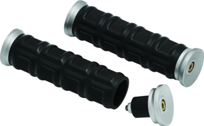 Empuñaduras Kuryakyn Dillinger 7/8 pulgadas níquel universal | P/N 6678 Foto 1 de 4