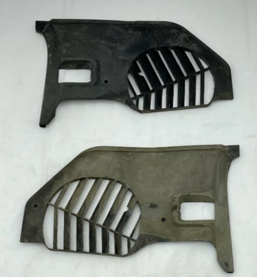 Mustang 1969 1970 paneles de patada Mercury Cougar tablero inferior ventilación par Foto 1 de 4