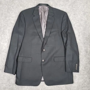 Lauren Ralph Lauren Sports Coat 46L Black Blazer Jacket Suit - Picture 1 of 11