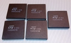 Apple Mac Atari STE Computer 5 x ST 68000 Processor CPU 68 Pin PLCC IC Chip - Picture 1 of 2