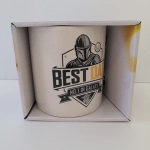 Star Wars Best Dad No.1 In Galaxy Ceramic Mug Coffee Tea 600ml Gift Boxed - Picture 1 of 5