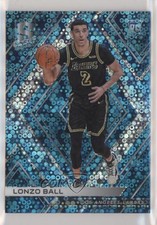 2017-18 Panini Spectra Neon Blue Prizm /99 Lonzo Ball #19 Rookie RC
