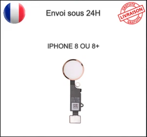 Bouton Home Rose Iphone 8 8plus 8+ SE2020  Neuf Qualité - Photo 1 sur 13