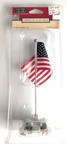 Title: Lemax Village Collection American Flag Pole 64150 1996 - Picture 1 of 3