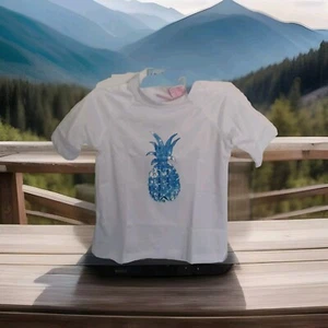 Kanu Surf Niñas Jade UPF 50+ Protector Solar Rashguard Natación Camisa Piña XS 6 - Imagen 1 de 9