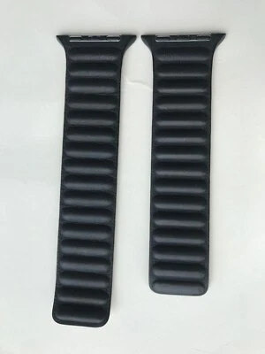 Pulseira Link de couro original Apple Watch 38MM/40MM/41MM/42MM 44MM/45MM/46MM/49MM - Imagem 1 de 4