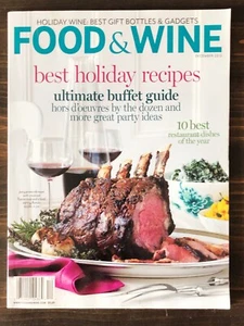 Food & Wine Magazine 2013, Lot 0f 1 (December) - Picture 1 of 6