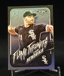 2022 Topps Fire Flame Throwers #FT-7 Liam Hendriks Medias Blancas de Chicago - Imagen 1 de 2