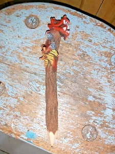 HANDMADE DRAGON SAWDUST PENCIL - Picture 1 of 7