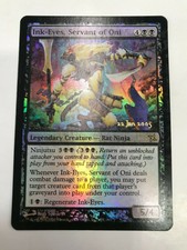 Ink-Eyes, Servant of Oni, Prerelease Promo MTG TCG NM.