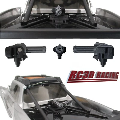 适用于 Traxxas X Maxx X-Maxx XMAxx 定制跳跃车身闩锁升级盖特林枪 — 第 1/4 张图片