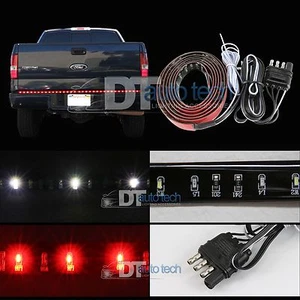 60" Flexible 5-Function LED Strip Tailgate Bar Brake Signal Light Truck SUV - Picture 1 of 2