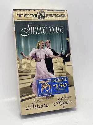 Brand New Sealed! Swing Time Fred Astaire Ginger Rogers (VHS) Watermark 🔟 - Image 1 of 4