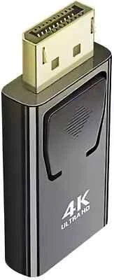 1x Display Port DP Male To HDMI Female Adapter Converter For 4K HD 1080P HDTV PC - Image 1 of 4