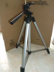 Samsonite Camera 1100 Tripod, 3 Sections Extends to 54",3 Way Pan Tilt Head - Picture 1 of 4