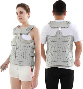 TLSO Inflatable Thoracolumbar Fixed Back Spinal Brace, Pain Relief and Straighte - Picture 1 of 12