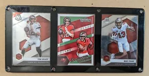 TAMPA BAY BUCCANEERS 3 CARD PLAQUE TOM BRADY MIKE EVANS  TD TANDEMS  - Picture 1 of 1