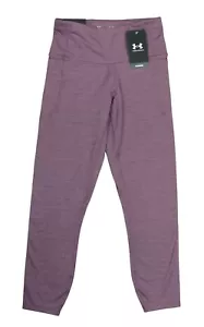 Under Armour Compression Hi Rise Solid Color Women's Ankle Leggings XS NWT Plum - Picture 1 of 2